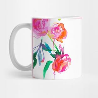 Pocket - Roses Bouquet Pink Mug